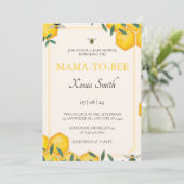 Babydusche Einladung (Stehend Vorderseite)