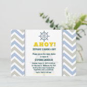 Babydusche Einladung (Stehend Vorderseite)