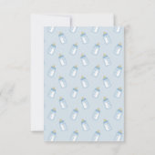 Babydusche Einladung (Rückseite)