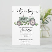 Babydusche Einladung (Stehend Vorderseite)