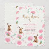 Babydusche Einladung (Vorne/Hinten)