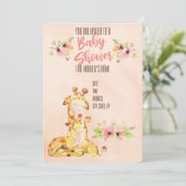 Babydusche Einladung (Stehend Vorderseite)