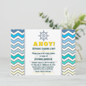 Babydusche Einladung (Stehend Vorderseite)