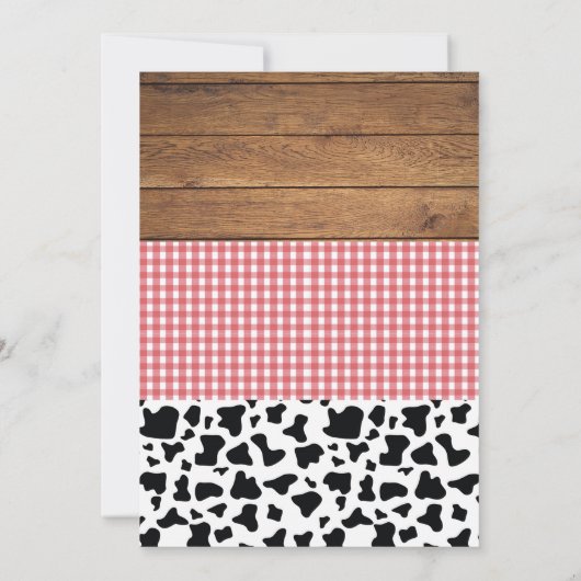 Babydusche Einladung (Rückseite)