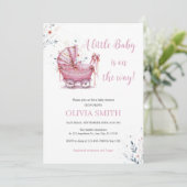 Babydusche Einladung (Stehend Vorderseite)