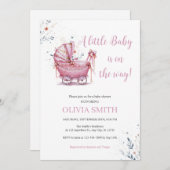 Babydusche Einladung (Vorne/Hinten)