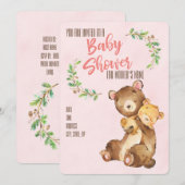 Babydusche Einladung (Vorne/Hinten)