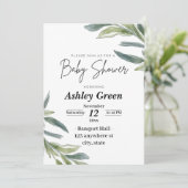 Babydusche Einladung (Stehend Vorderseite)