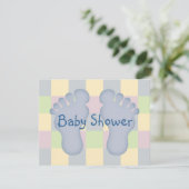 Babydusche Einladung (Stehend Vorderseite)
