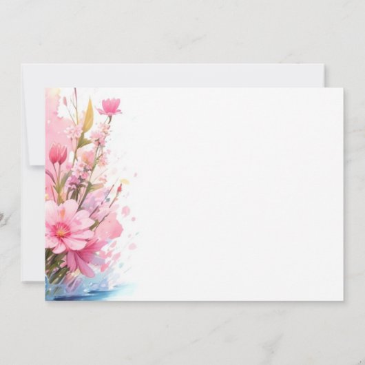 Babydusche Einladung (Rückseite)