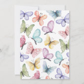 Babydusche Einladung (Rückseite)