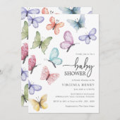 Babydusche Einladung (Vorne/Hinten)