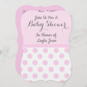 Babydusche Einladung (Vorne/Hinten)