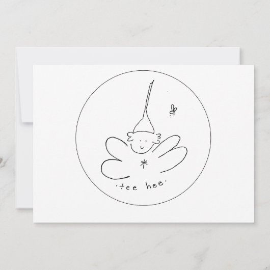 Babydusche Einladung (Rückseite)