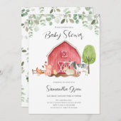 Babydusche Einladung (Vorne/Hinten)