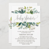 Babydusche Einladung (Vorne/Hinten)