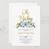 Babydusche Einladung (Vorne/Hinten)