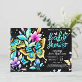 Babydusche Einladung (Stehend Vorderseite)