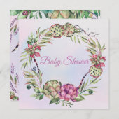 Babydusche Einladung (Vorne/Hinten)