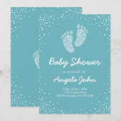 Babydusche Einladung (Vorne/Hinten)