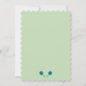 Babydusche Einladung Baby an Bord (Rückseite)