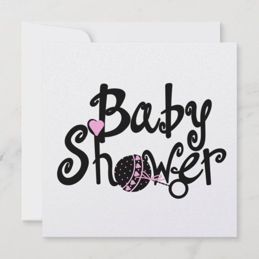 Babydusche-Einladung Einladung (Vorderseite)