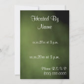 Babydusche Einladung Vorlage (Rückseite)