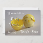 Babydusche Einladung Vorlage (Vorderseite)