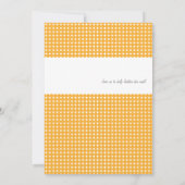 Babydusche Einladungen - Ein kleiner Bird erzählt  (Rückseite)