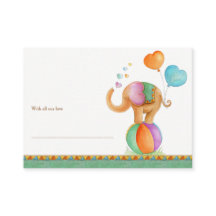 Babydusche Elefant & Rhino Duschkarten