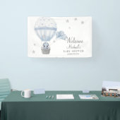 Babydusche Elephant mit Air Hot Balloon Banner (Messe)