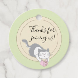 Babydusche Erstellen eines Bibliothekspinens Geschenkanhänger