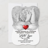 Babydusche erwartet das Schicksal des Party Einladung (Vorderseite)