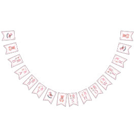 Babydusche Es ist kalt draußen rosa Girl Banner