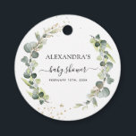 Babydusche Eucalyptus Greenery Boho Rustic Geschenkanhänger<br><div class="desc">Erhöhen Sie Ihre Eukalyptus Boho Baby Dusche Favoriten mit unseren Eucalyptus Boho Baby Shower Fevor Tags. Diese Anhänger sind die perfekte Touch für Ihre Babydusche, die eine Touch rustikaler Eleganz und eine personalisierte Touch zu Ihren Geschenken für Ihre Gäste. Jedes Tag in dieser Kollektion bietet delikate Eukalyptus-Blätter und boho-inspiriert Designelemente...</div>
