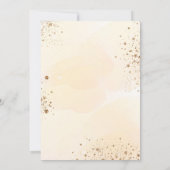 Babydusche Eukalyptus-Glitzer Einladung (Rückseite)