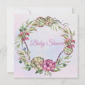 Babydusche Feiertagskarte (Vorderseite)