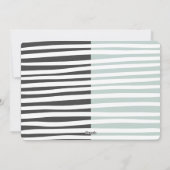 Babydusche Feiertagskarte (Rückseite)