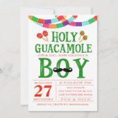 Babydusche Fiesta Einladung (Vorderseite)