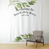 Babydusche, Foto-Stütze, individuell auf Botanisch Wandteppich (Beispiel)