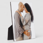 Babydusche Foto-Tafel Fotoplatte (Seite)