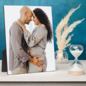 Babydusche Foto-Tafel Fotoplatte (Seite)