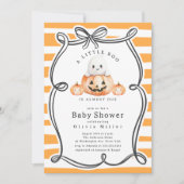 Babydusche für Anfänger Einladung (Vorderseite)