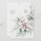 Babydusche für Arktis Einladung (Rückseite)