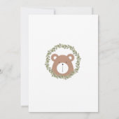 Babydusche für Baby Einladung (Rückseite)