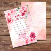 Babydusche für Baby Magenta Rose Rosa