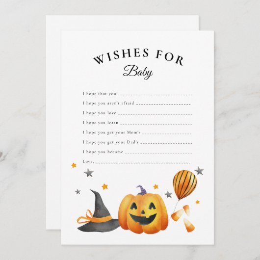 Babydusche für Babyausweis Einladung (Vorne/Hinten)