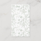 Babydusche für Babys Begleitkarte (Rückseite)