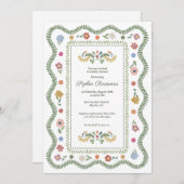 Babydusche für Babys Einladung (Vorne/Hinten)