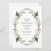 Babydusche für Babys Einladung (Vorne/Hinten)